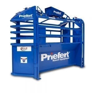 Priefert Cattle Automatic Roping Chute