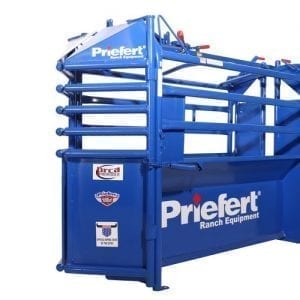 Priefert Cattle Manual Roping Chute