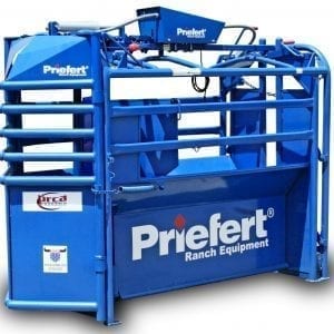 Priefert Automatic Cattle Roping Chute