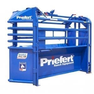Priefert Manual Cattle Roping Chute