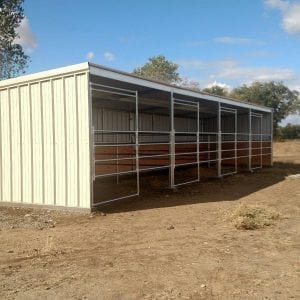 KRE 12x48 Shelter With Stalls