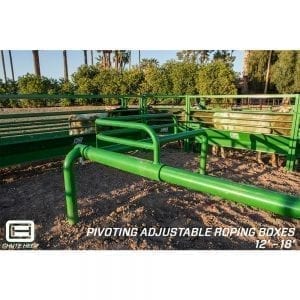 Chute Help Pivoting Adjustable Roping Boxes